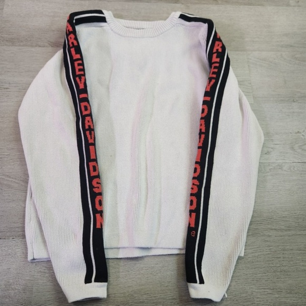Harley Davidson Thick Women's Long Sleeved Motorcycle Sweater. 100% Cotton XL